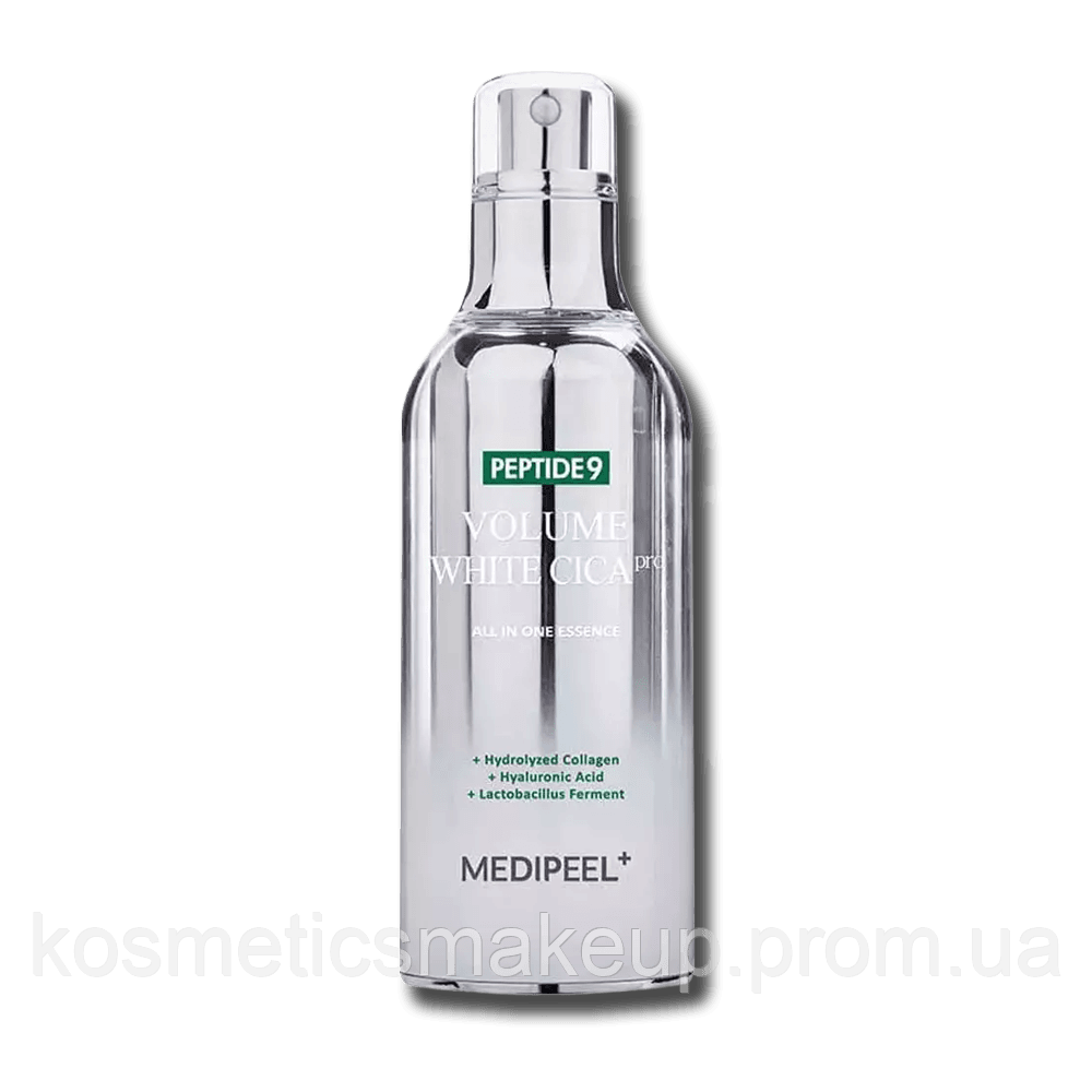 Есенція з пептидами для освітлення шкіри Medipeel Peptide 9 Volume White Cica Essence Pro 100 ml
