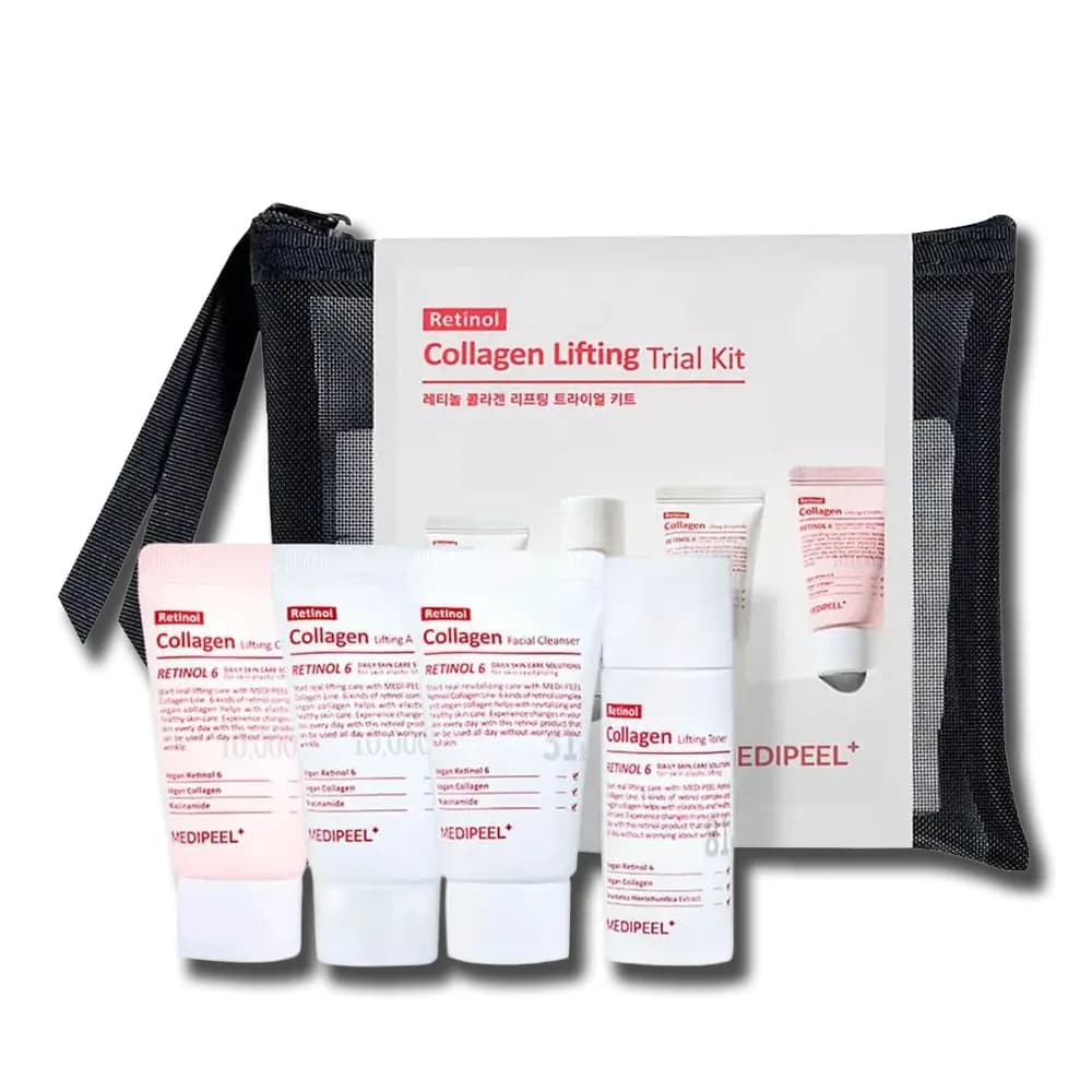 Набір засобів з подвійним ліфтингом Medipeel Retinol Collagen Lifting Trial Kit