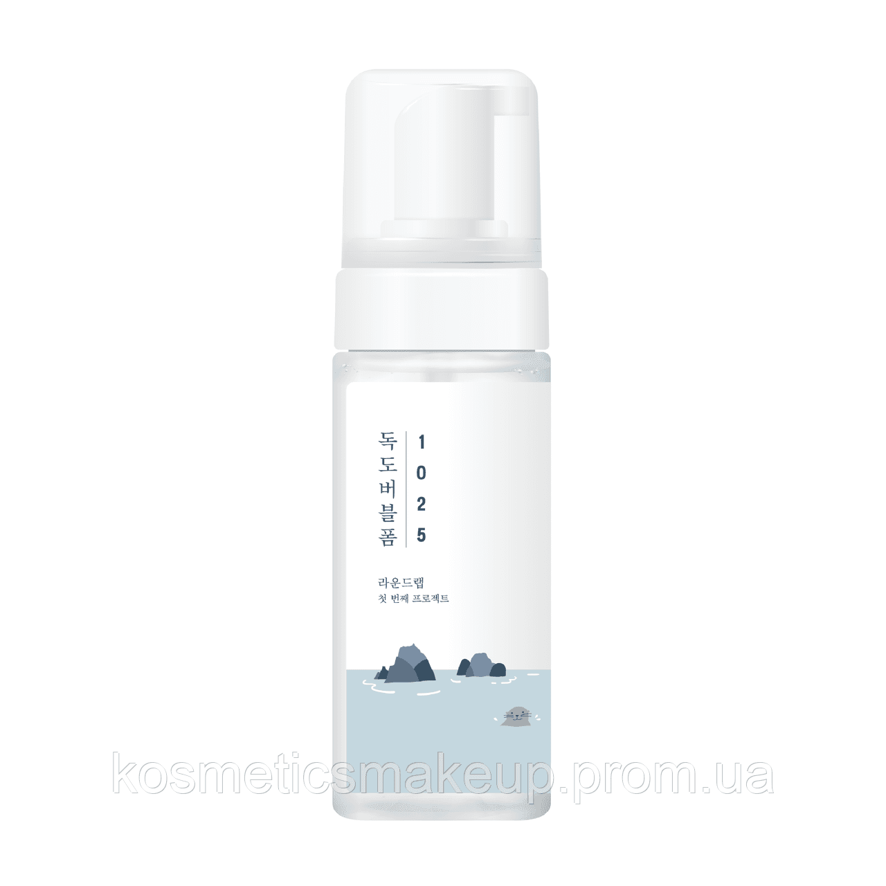 Очищуюча пінка для проблемної шкіри ROUND LAB 1025 Dokdo Bubble Foam 150 ml