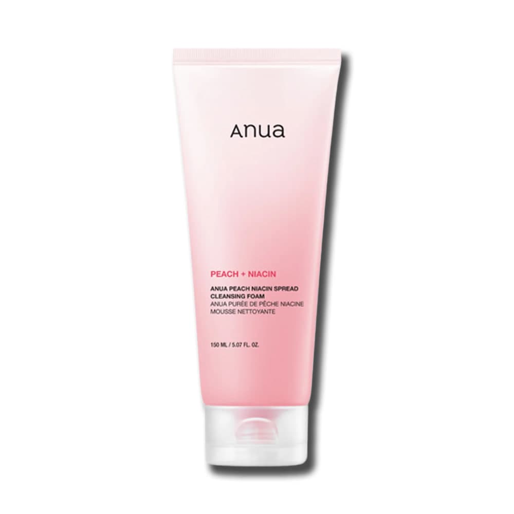 Очищувальна пінка з персиком та ніацинамідом ANUA Peach Niacin Spread Cleansing Foam 150 ml