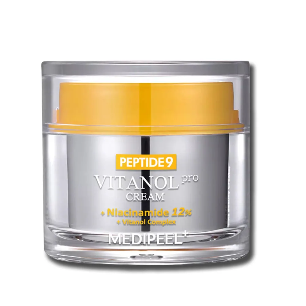 Освітлюючий крем для обличчя з пептидами з вітамінним комплексом Medipeel Peptide 9 Vitanol Cream Pro 50 ml