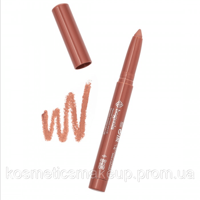 Помада-олівець Velvet Waterproof Matte Bogenia BG730 003