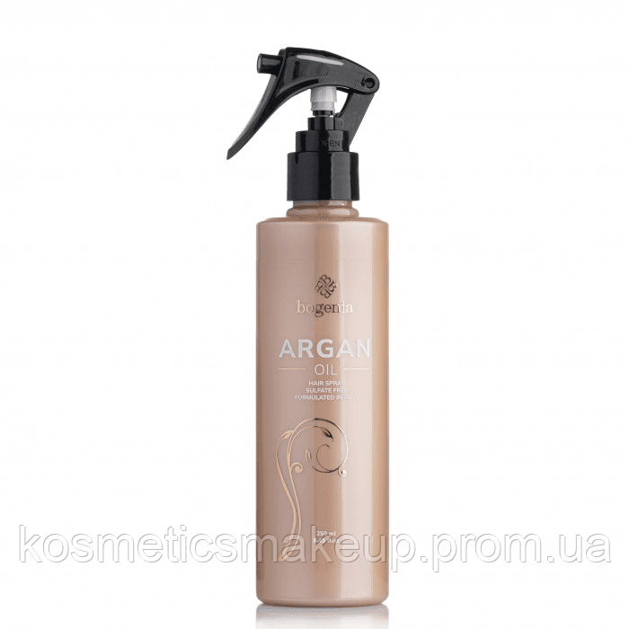 Спрей для волосся Argan Oil Hair Spray Bogenia BG411 №004