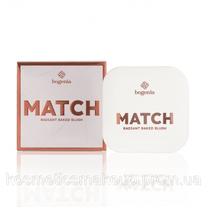 Запечені рум'яна MATCH Radiant Baked Blush Bogenia BG633 002