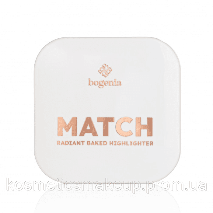Запечений хайлайтер MATCH Radiant Baked Highlighter Bogenia BG671 002