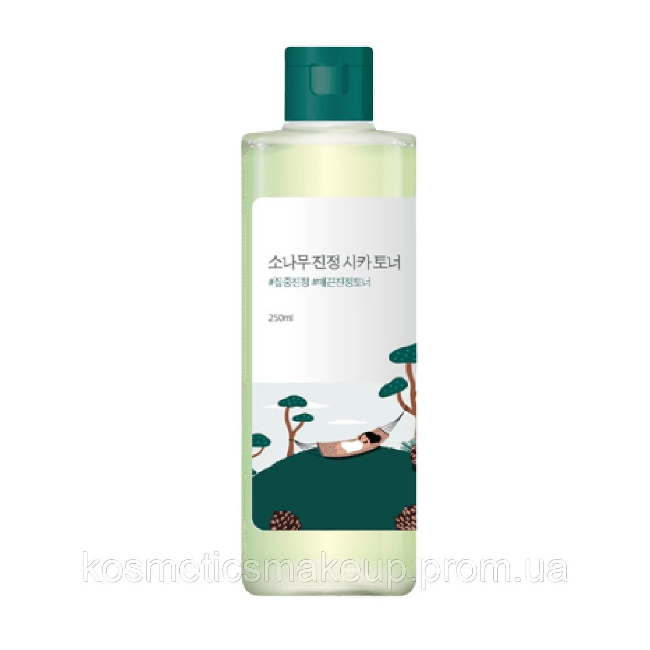 Заспокійливий тонер з екстрактом голок сосни ROUND LAB Pine Calming Cica Toner 250 ml