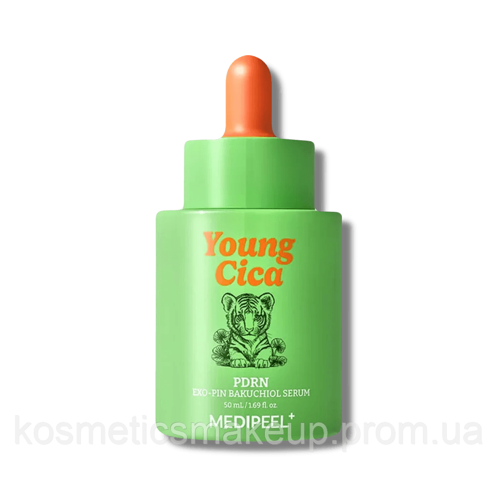 Зміцнювальна сироватка з PDRN та бакучіолом Medipeel Young Cica PDRN Exo-Pin Bakuchiol Serum 50ml