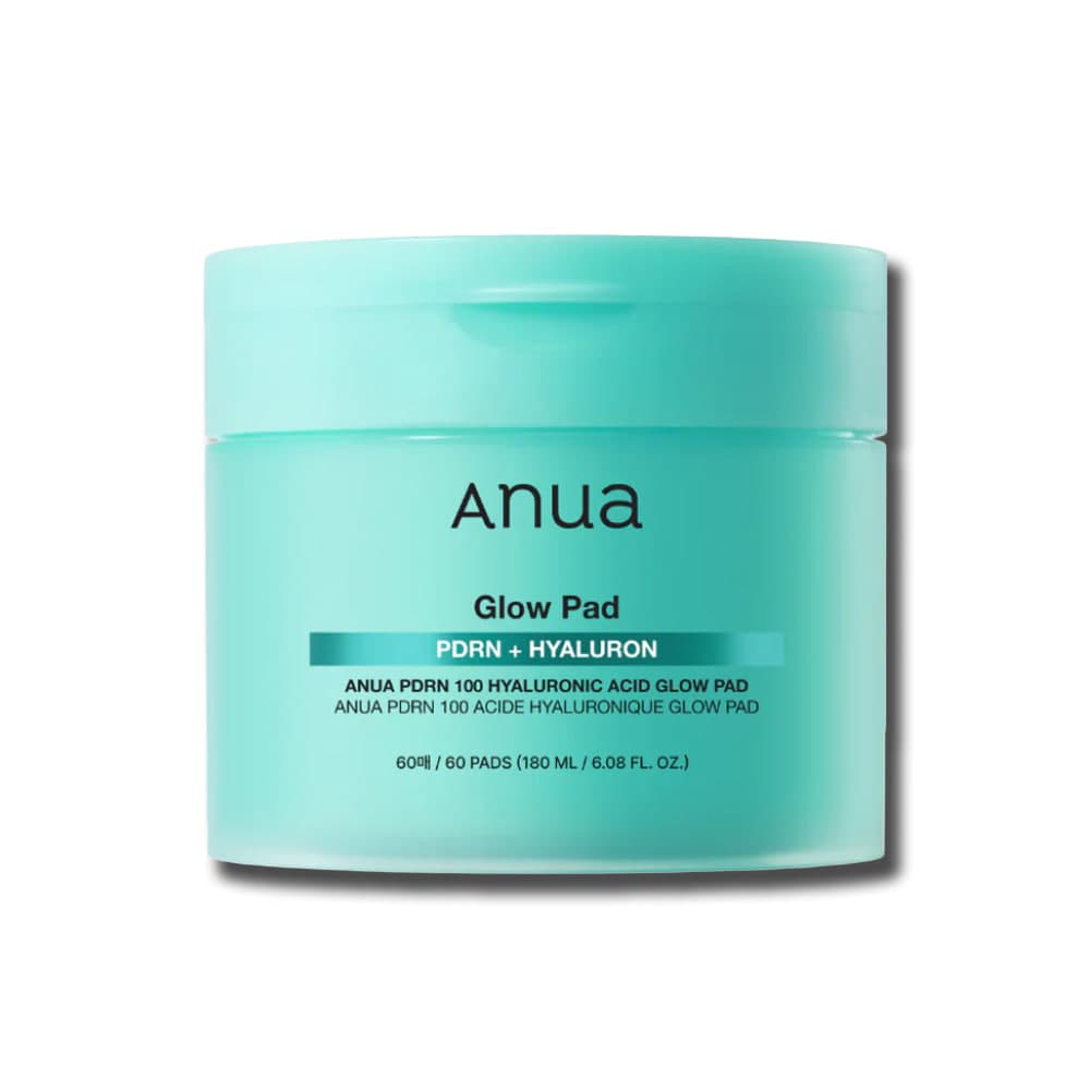 Зволожуючі педи з гіалуроновою кислотою та PDRN, ANUA PDRN 100 Hyaluronic Acid Glow Pad 180 ml